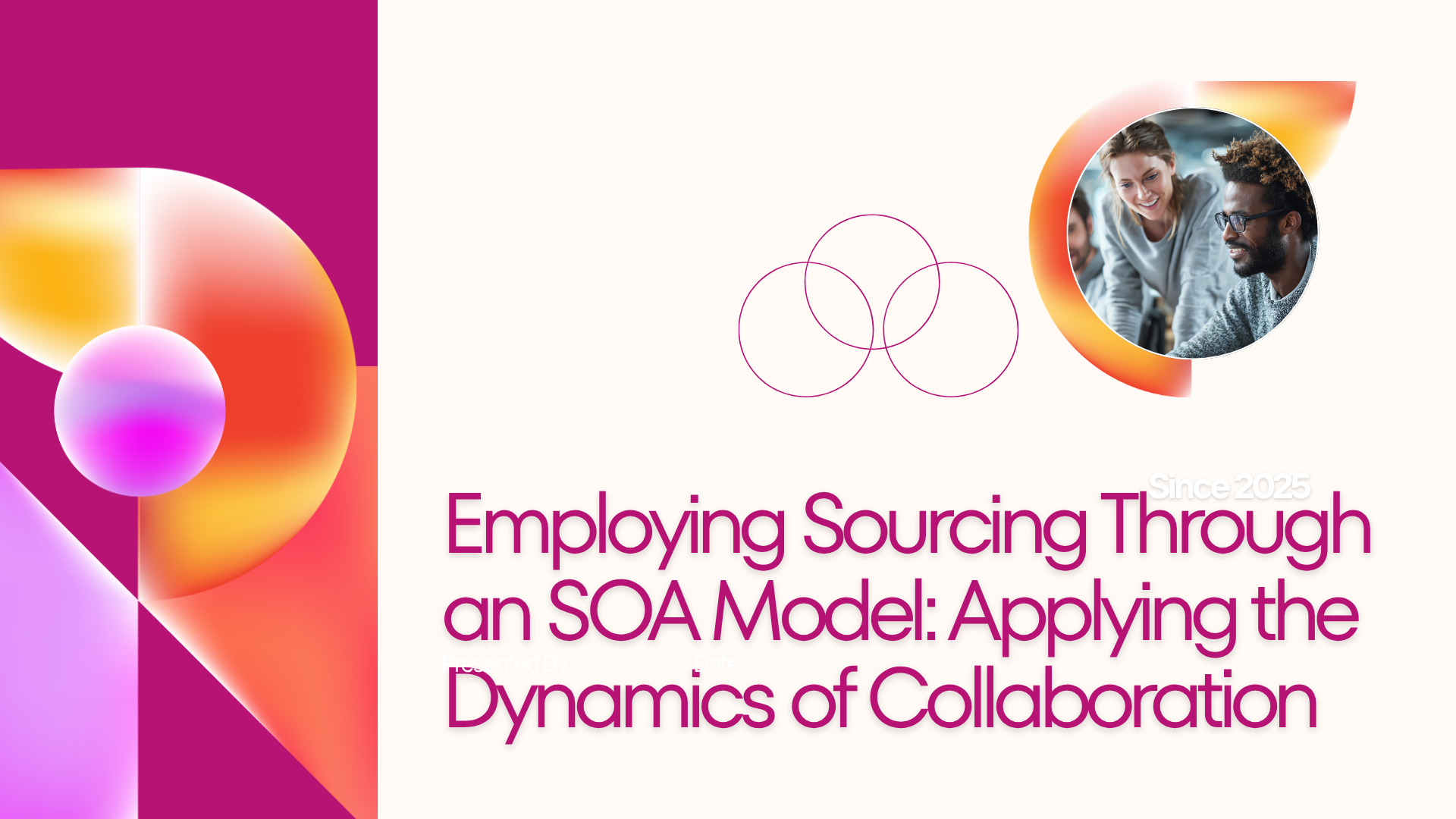 Employing Sourcing Through an SOA Model: Applying the Dynamics of Collaboration